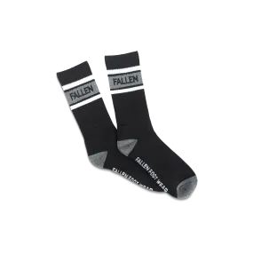 UNI II SOCK BLACK/MELEE