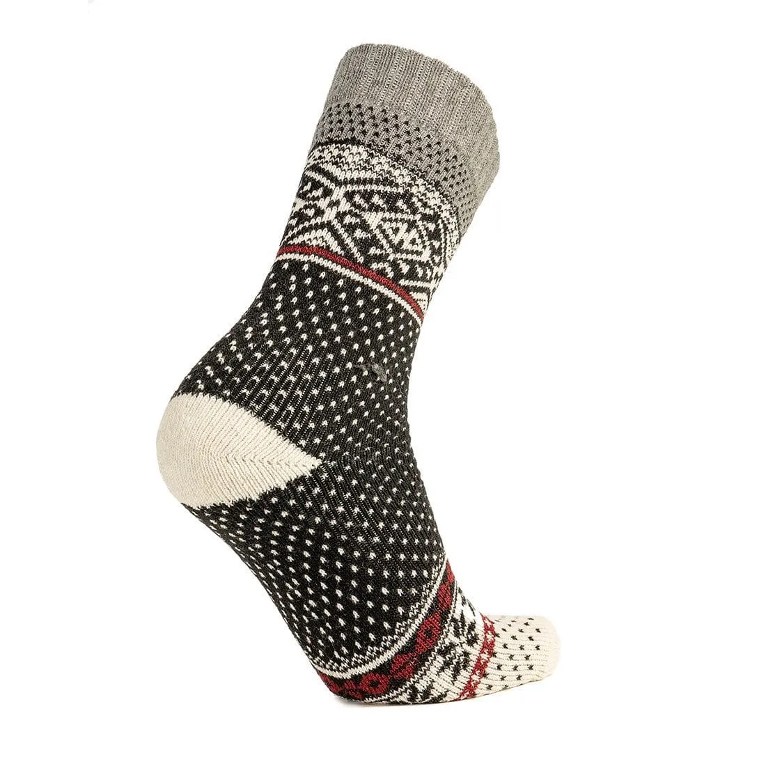 Winter Wool Sock (Dark Gray)