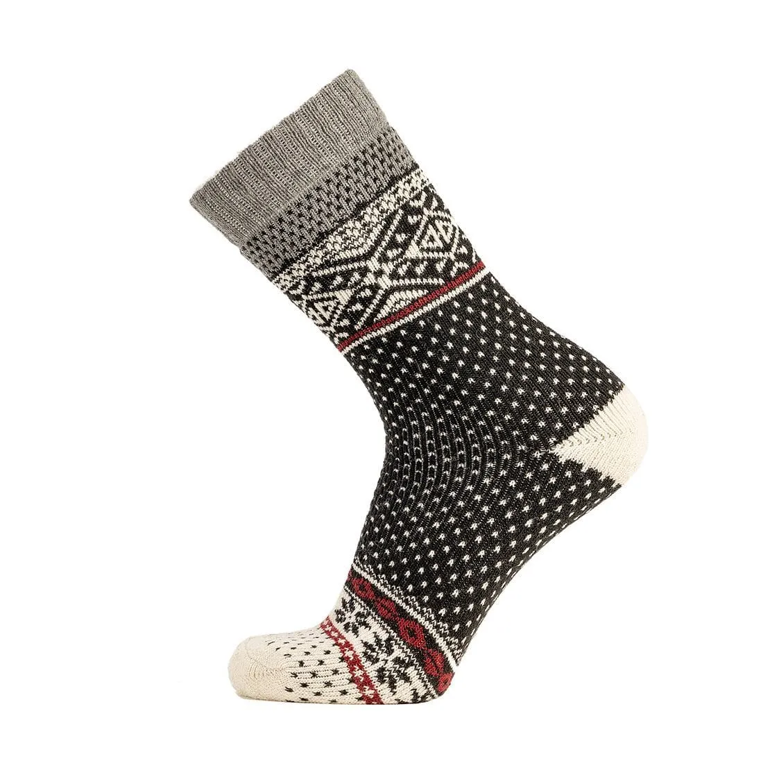 Winter Wool Sock (Dark Gray)